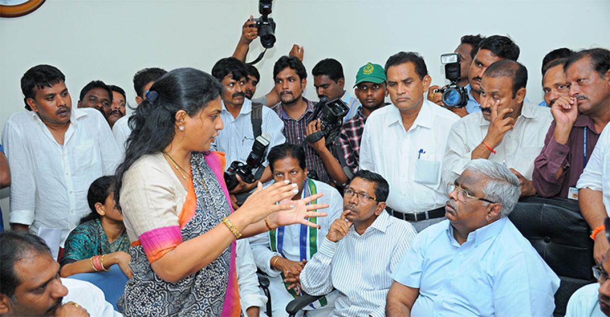 YSRCP forces officials to file complaint against principal